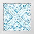 thumbnail image 1 of Nai, Danhui 12x12 White Modern Wood Framed Museum Art Print Titled - Blooming Orchard Tile VI, 1 of 4