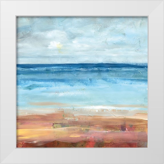 Nai, Danhui 12x12 White Modern Wood Framed Museum Art Print Titled - Water