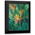 thumbnail image 1 of Nai, Danhui 12x14 Black Modern Framed Museum Art Print Titled - Bird of Paradise II, 1 of 5