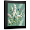 thumbnail image 1 of Nai, Danhui 12x14 Black Modern Framed Museum Art Print Titled - Hummingbird Spring II, 1 of 5