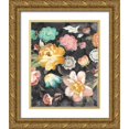 thumbnail image 1 of Nai, Danhui 12x14 Gold Ornate Wood Framed with Double Matting Museum Art Print Titled - Garden of Delight Black III, 1 of 4