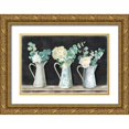 thumbnail image 1 of Nai, Danhui 14x11 Gold Ornate Wood Framed with Double Matting Museum Art Print Titled - Farmhouse Bouquets, 1 of 4