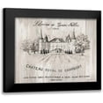 thumbnail image 1 of Nai, Danhui 14x12 Black Modern Framed Museum Art Print Titled - Chateau Chambort on Wood, 1 of 5