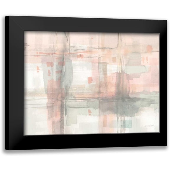 Nai, Danhui 14x12 Black Modern Framed Museum Art Print Titled - Intersect II