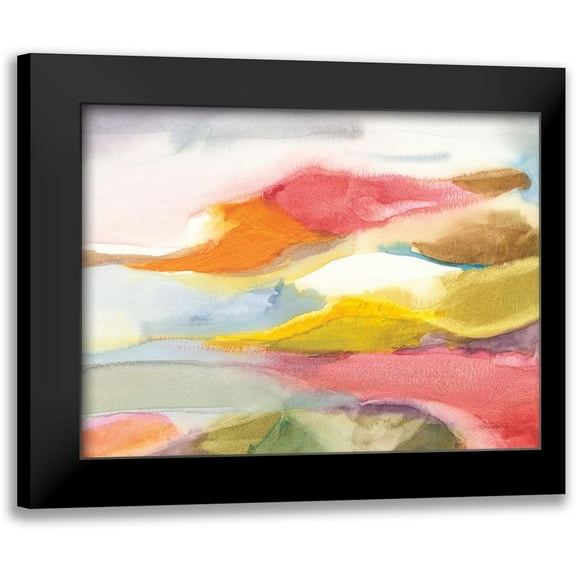 Nai, Danhui 14x12 Black Modern Framed Museum Art Print Titled - Nirvana