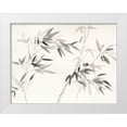 thumbnail image 1 of Nai, Danhui 14x12 White Modern Wood Framed Museum Art Print Titled - Bamboo Leaves I, 1 of 4