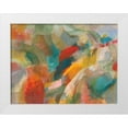 thumbnail image 1 of Nai, Danhui 14x12 White Modern Wood Framed Museum Art Print Titled - Folds of Color, 1 of 4