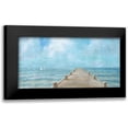 thumbnail image 1 of Nai, Danhui 14x9 Black Modern Framed Museum Art Print Titled - Summer Dock Panorama, 1 of 5