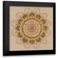 thumbnail image 1 of Nai, Danhui 15x15 Black Modern Framed Museum Art Print Titled - Earthy Mandala, 1 of 5