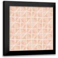 thumbnail image 1 of Nai, Danhui 15x15 Black Modern Framed Museum Art Print Titled - Floursack Nautical Pattern VIA, 1 of 5