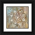 thumbnail image 1 of Nai, Danhui 15x15 Black Ornate Wood Framed with Double Matting Museum Art Print Titled - Henna II, 1 of 4