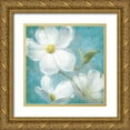 thumbnail image 1 of Nai, Danhui 15x15 Gold Ornate Wood Framed with Double Matting Museum Art Print Titled - Indiness Blossom Square Vintage IV, 1 of 4