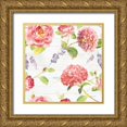 thumbnail image 1 of Nai, Danhui 15x15 Gold Ornate Wood Framed with Double Matting Museum Art Print Titled - Maison Des Fleurs Pattern I, 1 of 4