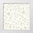 thumbnail image 1 of Nai, Danhui 15x15 White Modern Wood Framed Museum Art Print Titled - Cottage Garden Pattern VIA, 1 of 4