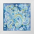 thumbnail image 1 of Nai, Danhui 15x15 White Modern Wood Framed Museum Art Print Titled - Regal Paisley, 1 of 4