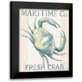 thumbnail image 1 of Nai, Danhui 15x18 Black Modern Framed Museum Art Print Titled - Floursack Nautical III, 1 of 5