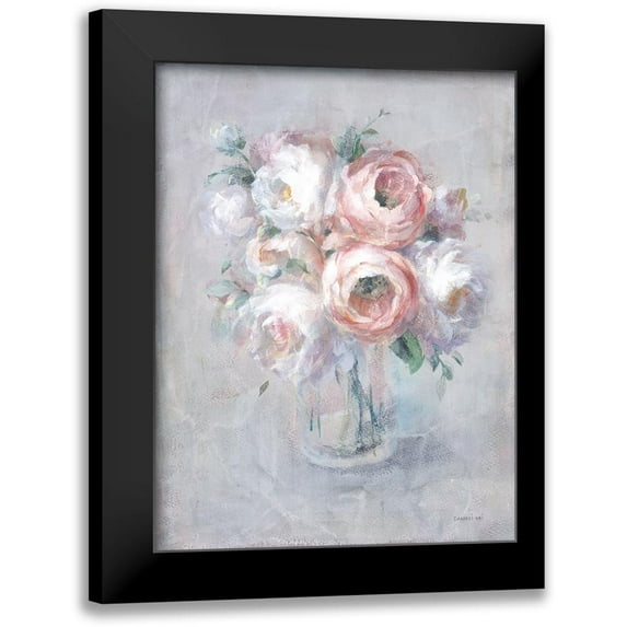 Nai, Danhui 15x18 Black Modern Framed Museum Art Print Titled - Light Summer Blooms I