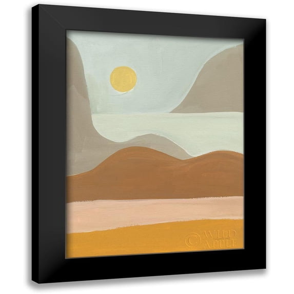 Nai, Danhui 15x18 Black Modern Framed Museum Art Print Titled - Mirage III