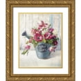 thumbnail image 1 of Nai, Danhui 15x18 Gold Ornate Wood Framed with Double Matting Museum Art Print Titled - Garden Blooms II, 1 of 4