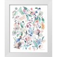 thumbnail image 1 of Nai, Danhui 15x18 White Modern Wood Framed Museum Art Print Titled - Breezy Florals III, 1 of 4