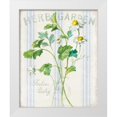 thumbnail image 1 of Nai, Danhui 15x18 White Modern Wood Framed Museum Art Print Titled - Floursack Herbs II, 1 of 4