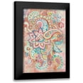 thumbnail image 1 of Nai, Danhui 17x24 Black Modern Framed Museum Art Print Titled - Paisley Galore, 1 of 5