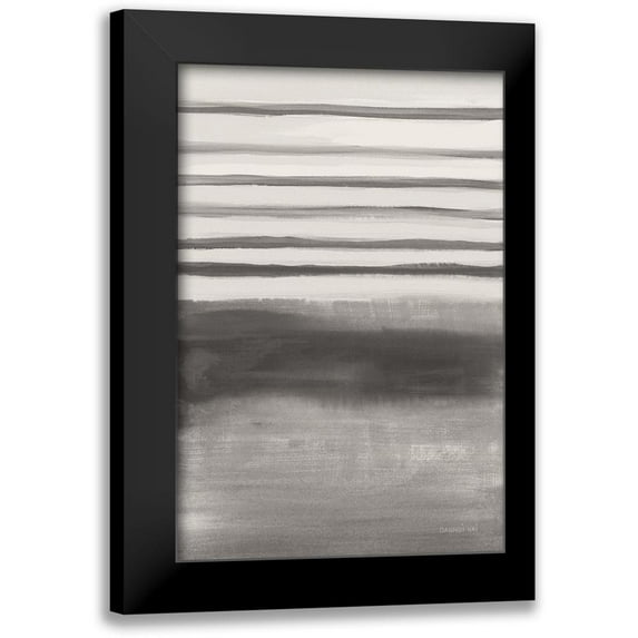 Nai, Danhui 17x24 Black Modern Framed Museum Art Print Titled - Study in Gray II