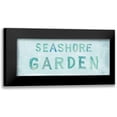 thumbnail image 1 of Nai, Danhui 18x10 Black Modern Framed Museum Art Print Titled - Seashore Garden Sign, 1 of 5