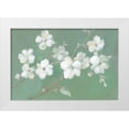 thumbnail image 1 of Nai, Danhui 18x13 White Modern Wood Framed Museum Art Print Titled - Blossoms on Sage, 1 of 4