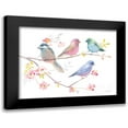 thumbnail image 1 of Nai, Danhui 18x15 Black Modern Framed Museum Art Print Titled - Flight Friends V, 1 of 5