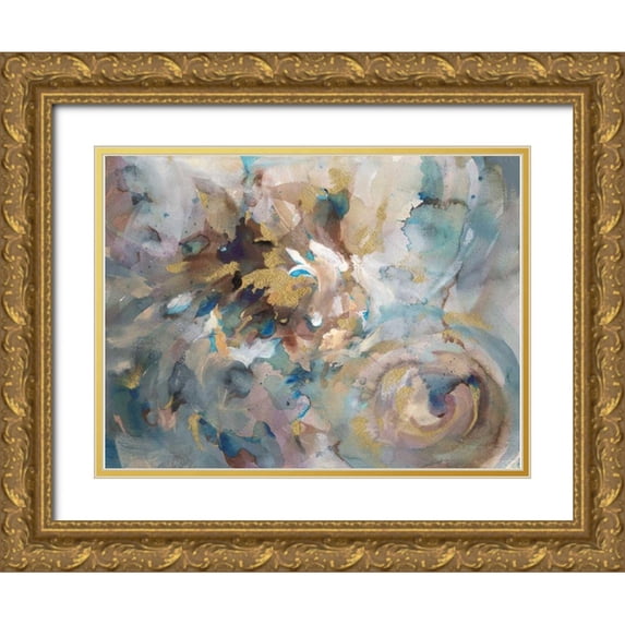 Nai, Danhui 18x15 Gold Ornate Wood Framed with Double Matting Museum Art Print Titled - Gale
