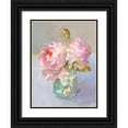 thumbnail image 1 of Nai, Danhui 19x24 Black Ornate Wood Framed with Double Matting Museum Art Print Titled - Sweet Roses I, 1 of 4