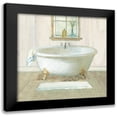 thumbnail image 1 of Nai, Danhui 20x20 Black Modern Framed Museum Art Print Titled - Farmhouse Bathtub, 1 of 5