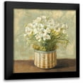 thumbnail image 1 of Nai, Danhui 20x20 Black Modern Framed Museum Art Print Titled - Hatbox Freesia - Wag, 1 of 5