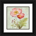 thumbnail image 1 of Nai, Danhui 20x20 Black Ornate Wood Framed with Double Matting Museum Art Print Titled - Natural Floral IV, 1 of 4