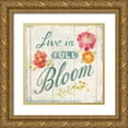 thumbnail image 1 of Nai, Danhui 20x20 Gold Ornate Wood Framed with Double Matting Museum Art Print Titled - Full Bloom X Floral, 1 of 4