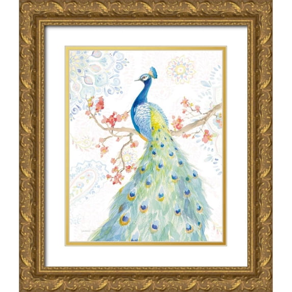 Nai, Danhui 20x24 Gold Ornate Wood Framed with Double Matting Museum Art Print Titled - Jaipur II