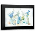 thumbnail image 1 of Nai, Danhui 24x17 Black Modern Framed Museum Art Print Titled - Beach Cottage Florals I, 1 of 5