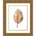 thumbnail image 1 of Nai, Danhui 25x32 Gold Ornate Wood Framed with Double Matting Museum Art Print Titled - Fallen Leaf II, 1 of 4