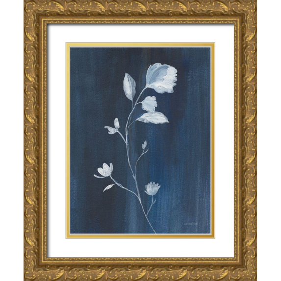Nai, Danhui 25x32 Gold Ornate Wood Framed with Double Matting Museum Art Print Titled - Simple Nature III