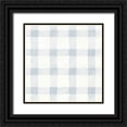 thumbnail image 1 of Nai, Danhui 26x26 Black Ornate Wood Framed with Double Matting Museum Art Print Titled - Cottage Garden Pattern IID, 1 of 4