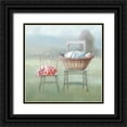 thumbnail image 1 of Nai, Danhui 26x26 Black Ornate Wood Framed with Double Matting Museum Art Print Titled - Laundry Day III, 1 of 4