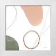 thumbnail image 1 of Nai, Danhui 26x26 White Modern Wood Framed Museum Art Print Titled - Threads of Motion II Warm Crop, 1 of 4