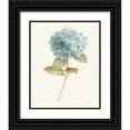 thumbnail image 1 of Nai, Danhui 26x31 Black Ornate Wood Framed with Double Matting Museum Art Print Titled - Garden Hydrangea, 1 of 4