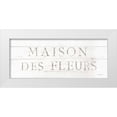 thumbnail image 1 of Nai, Danhui 32x15 White Modern Wood Framed Museum Art Print Titled - Maison des Fleurs IX, 1 of 4