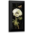 thumbnail image 1 of Nai, Danhui 8x14 Black Modern Framed Museum Art Print Titled - Jardin Paris Florals I, 1 of 5