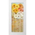 thumbnail image 1 of Nai, Danhui 8x14 White Modern Wood Framed Museum Art Print Titled - Daisies Fall I, 1 of 4