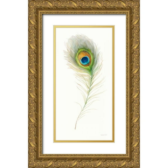 Nai, Danhui 9x14 Gold Ornate Wood Framed with Double Matting Museum Art Print Titled - Jaipur X