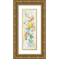 thumbnail image 1 of Nai, Danhui 9x18 Gold Ornate Wood Framed with Double Matting Museum Art Print Titled - Natural Blooming Splendor III, 1 of 4