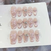 Nai Zi, purely handmade phototherapy, wearing nail fairy road, wholesale finished products, reuse nail patches, removable